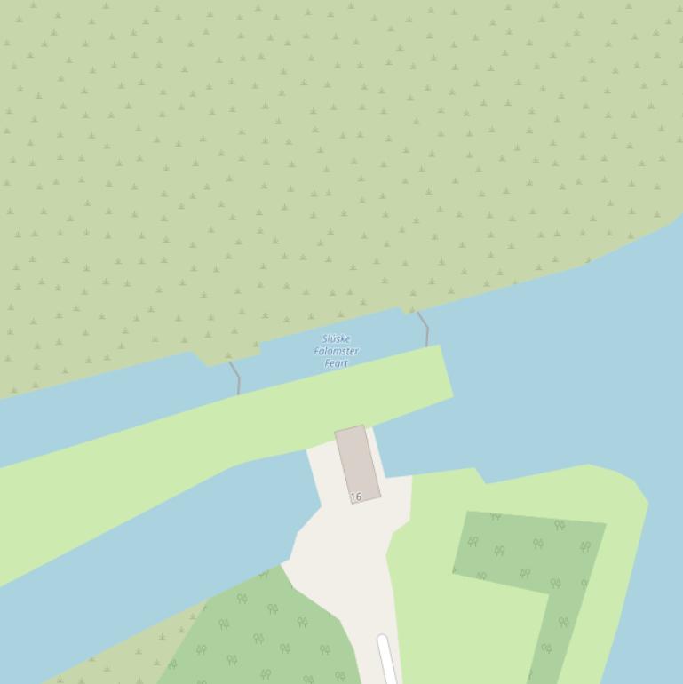 Kaart van  Slúske Falomster Feart.
