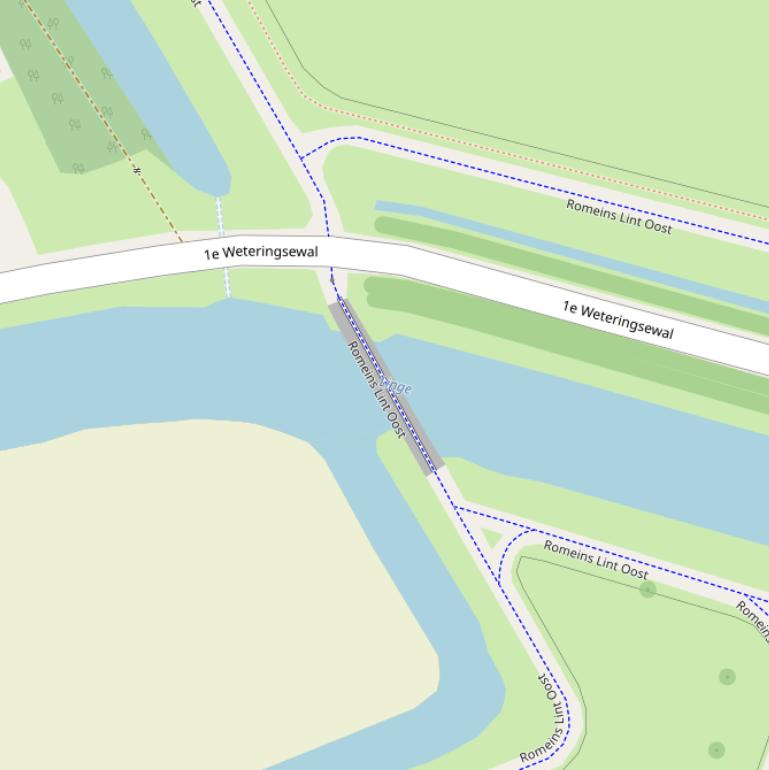 Kaart van de Wiltshirebrug.