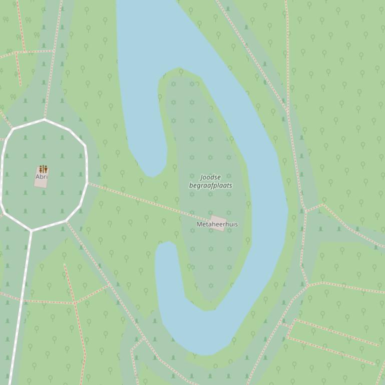 Kaart van de Begraafplaats Kleverlaan.