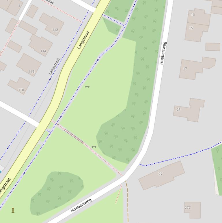 Kaart van het Gerrit Lemmensplantsoen.