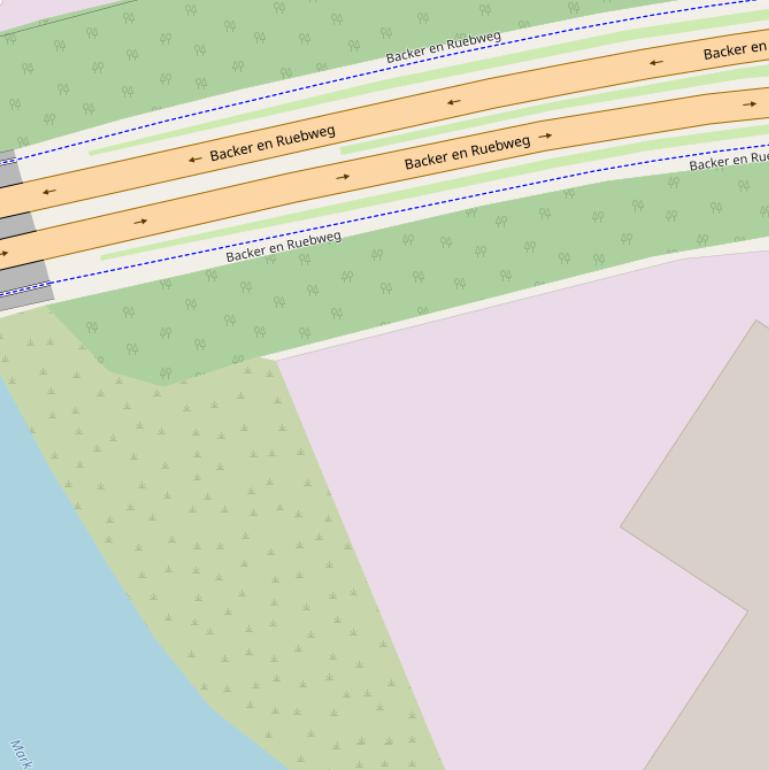 Kaart van  Groene Punt.