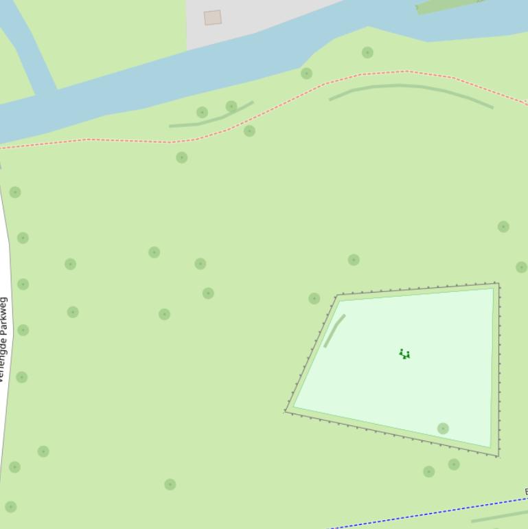 Kaart van de Hampoort.