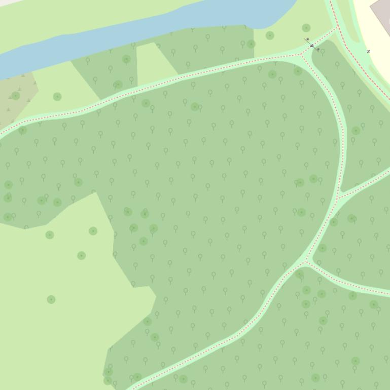 Kaart van het Julianapark.