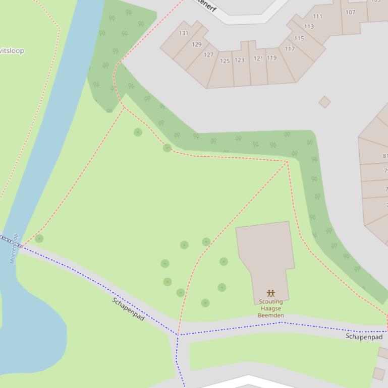 Kaart van  Wilgenhoek.