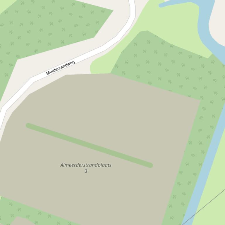 Kaart van  Almeerderstrandplaats 3.