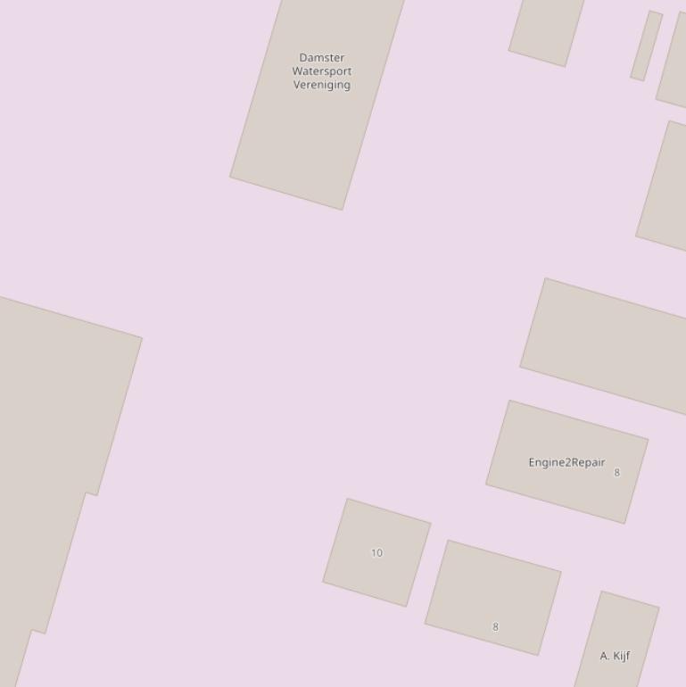 Kaart van de Bedrijvenpark Woldweg.