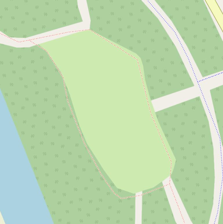 Kaart van het Bep Lindenberghbos.