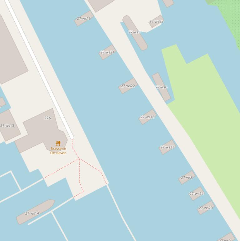 Kaart van  Jachthaven Drijfhuis.