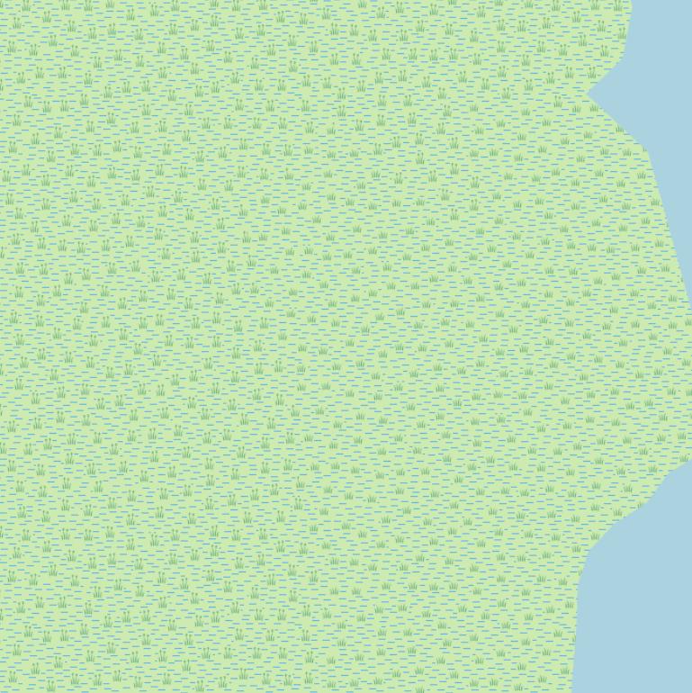 Kaart van  Lytslân.