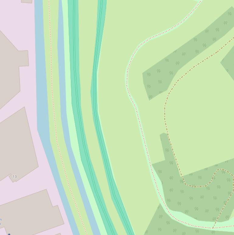 Kaart van  Park de Bult.