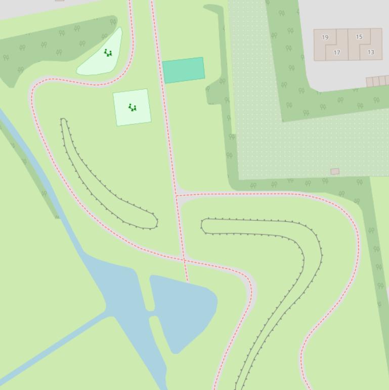 Kaart van  Park Onder de Lindeboom.