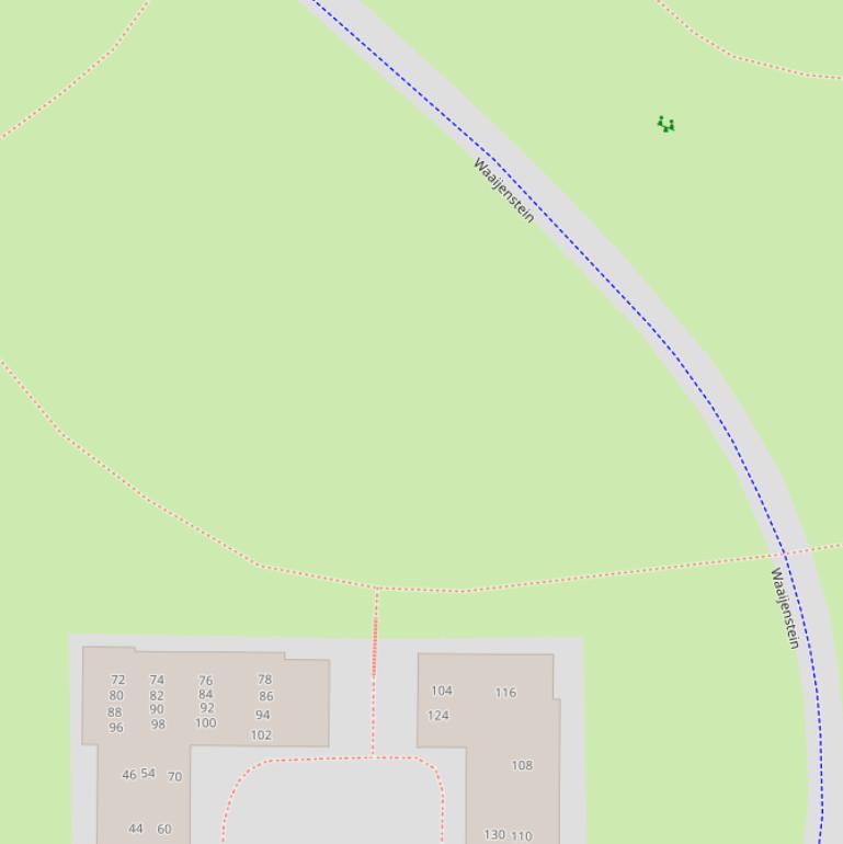 Kaart van  Park Waaijenstein.