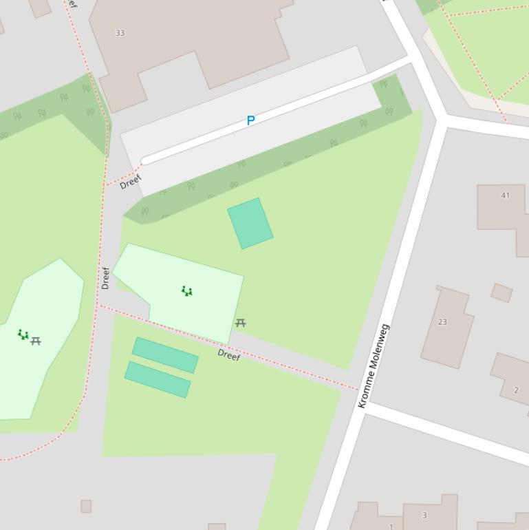 Kaart van  Speelakker.