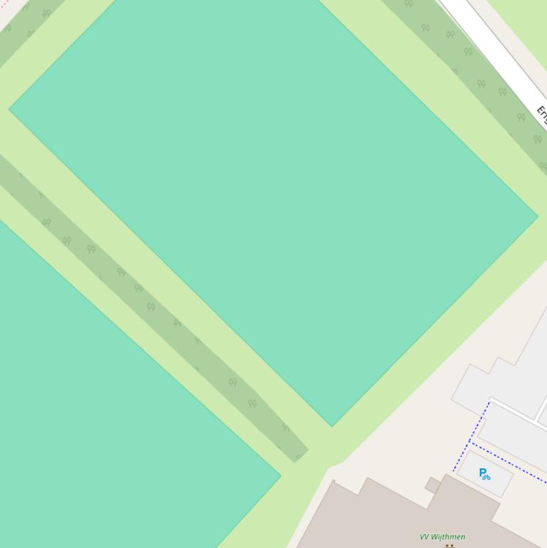 Kaart van  Sportpark Wijthmen.