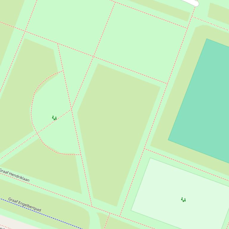 Kaart van het Van Stolbergpark.