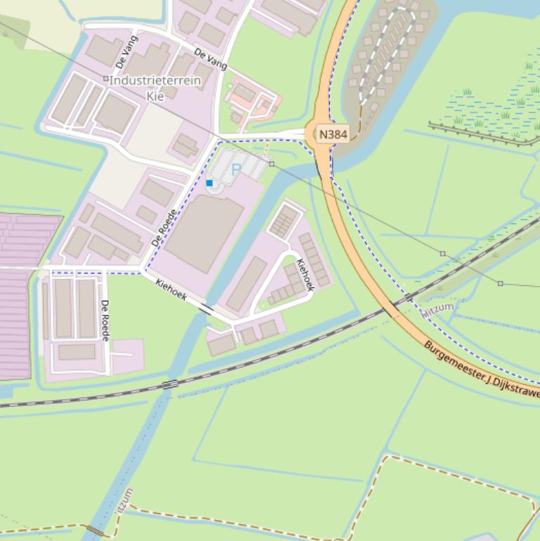 Kaart van  Arumer Feart.