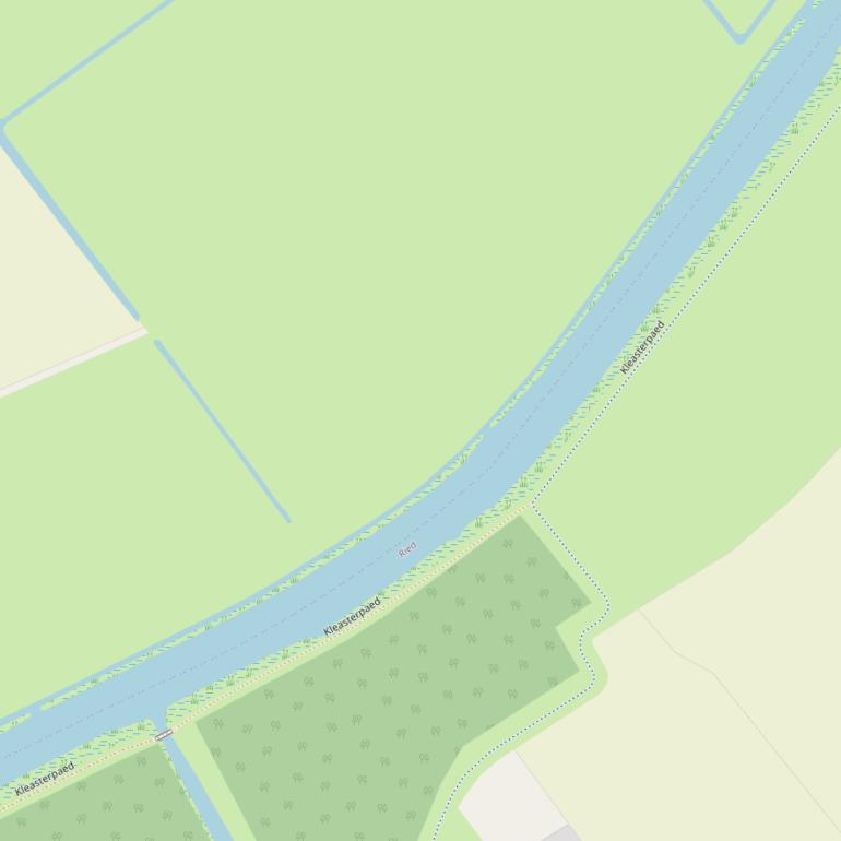 Kaart van  Berltsumer Wiid.