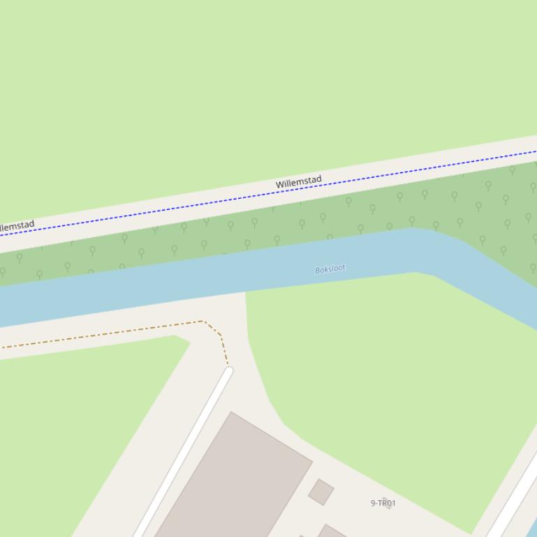 Kaart van  Boksloot.