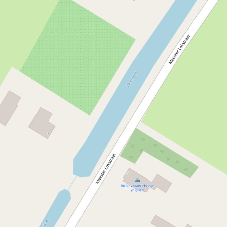 Kaart van  Dadde Wiek.