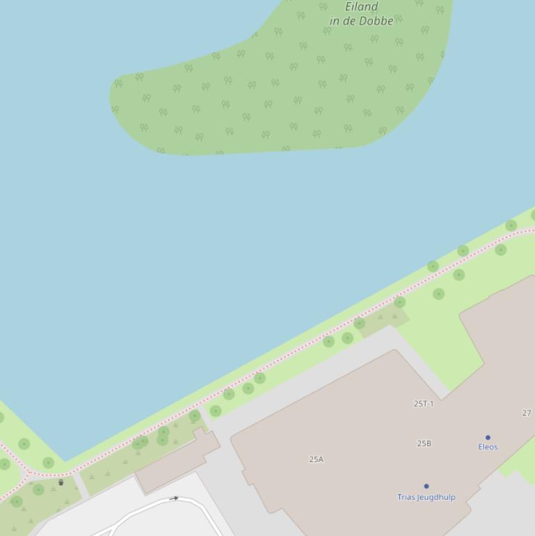 Kaart van  De Dobbe.