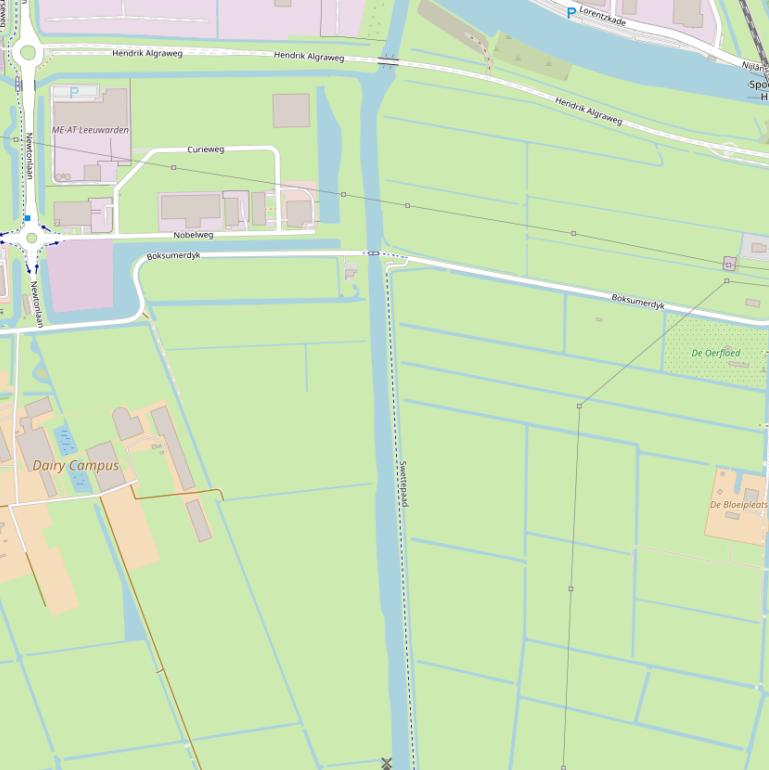 Kaart van  De Swette.