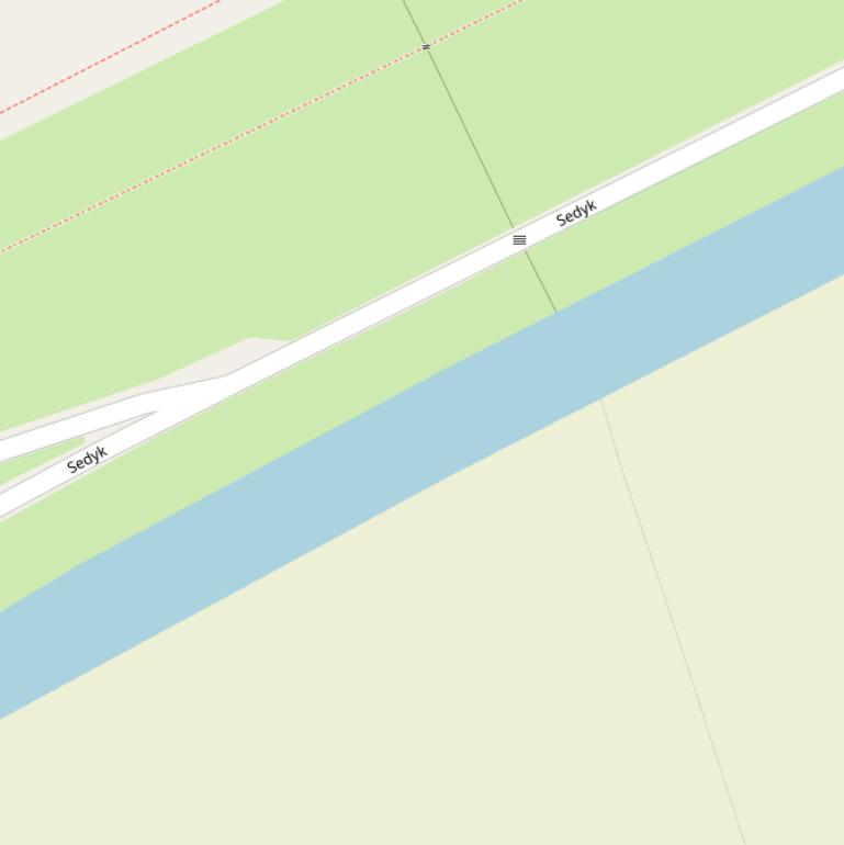 Kaart van  Dyksfeart.