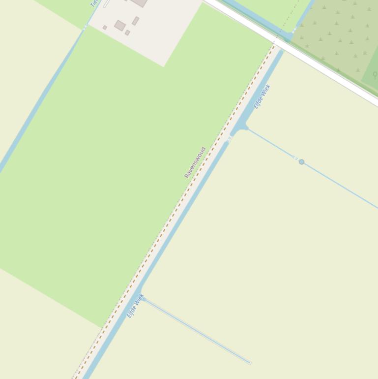 Kaart van  Elfde Wiek.