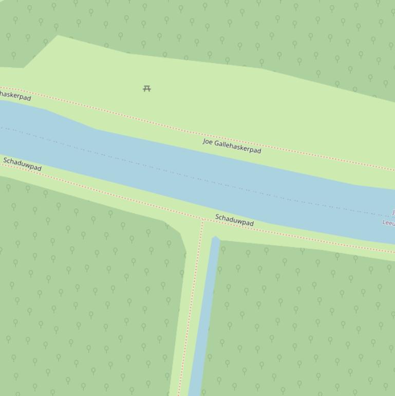 Kaart van  Jelsumer Feart.