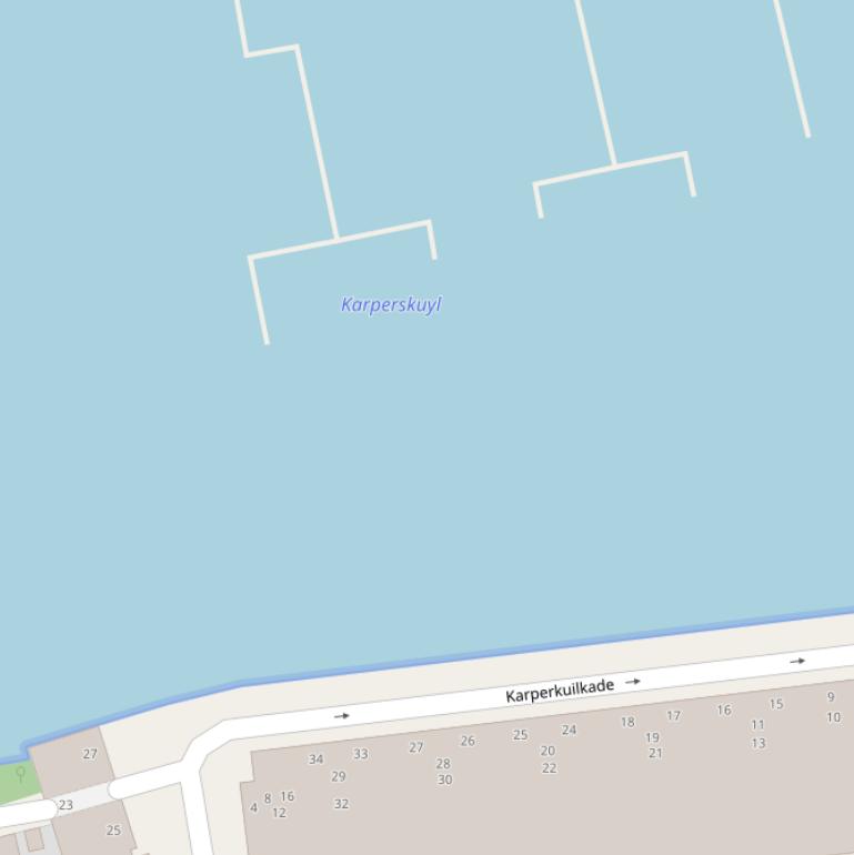 Kaart van  Karperkuil.