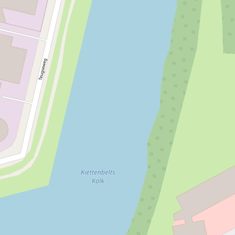 Kaart van  Kieftenbeltskolk.