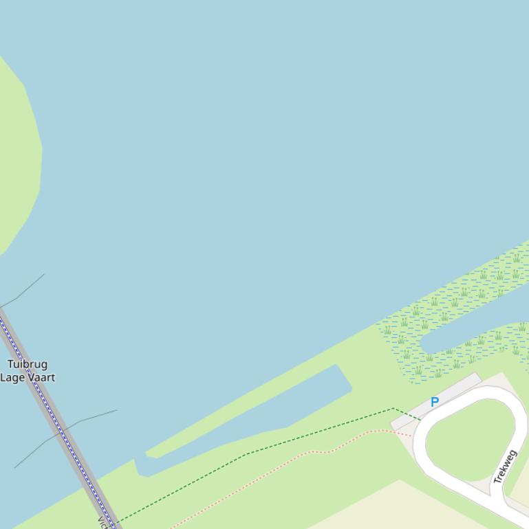 Kaart van  Lage Vaart.