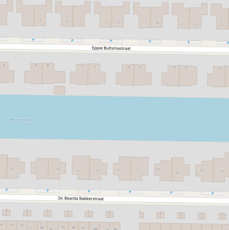 Kaart van  Mariniersfeart.