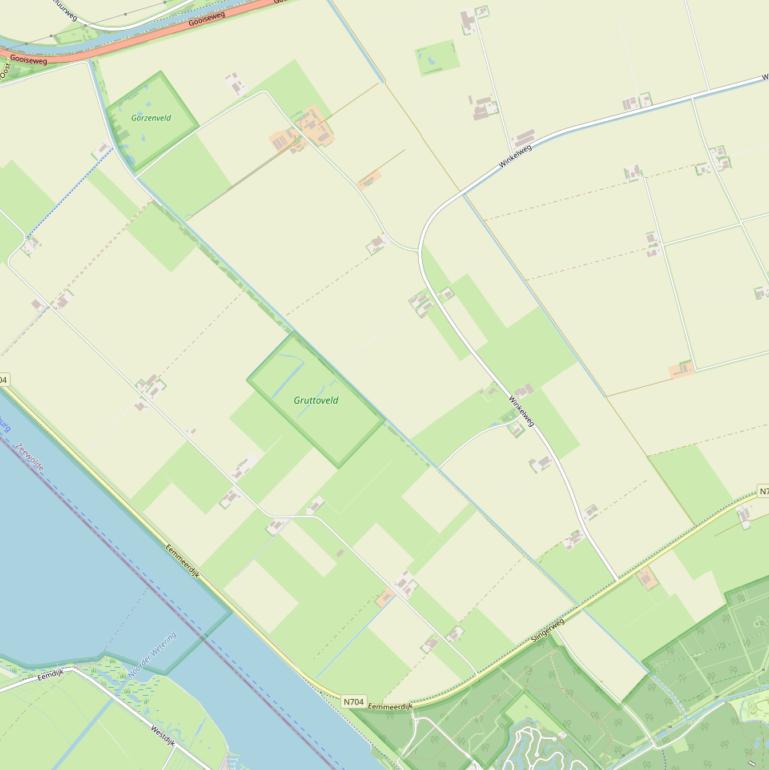 Kaart van  Rassenbeektocht.