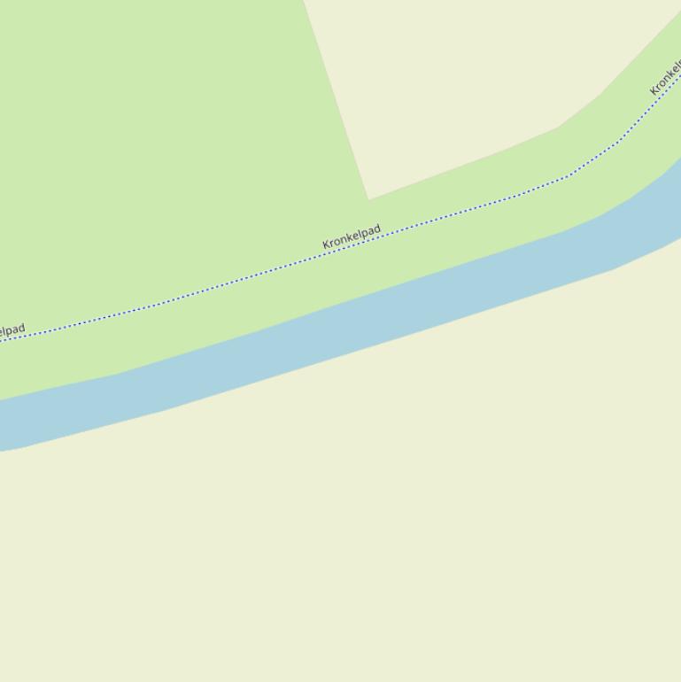 Kaart van  ’s Gravenmoersche Gat.