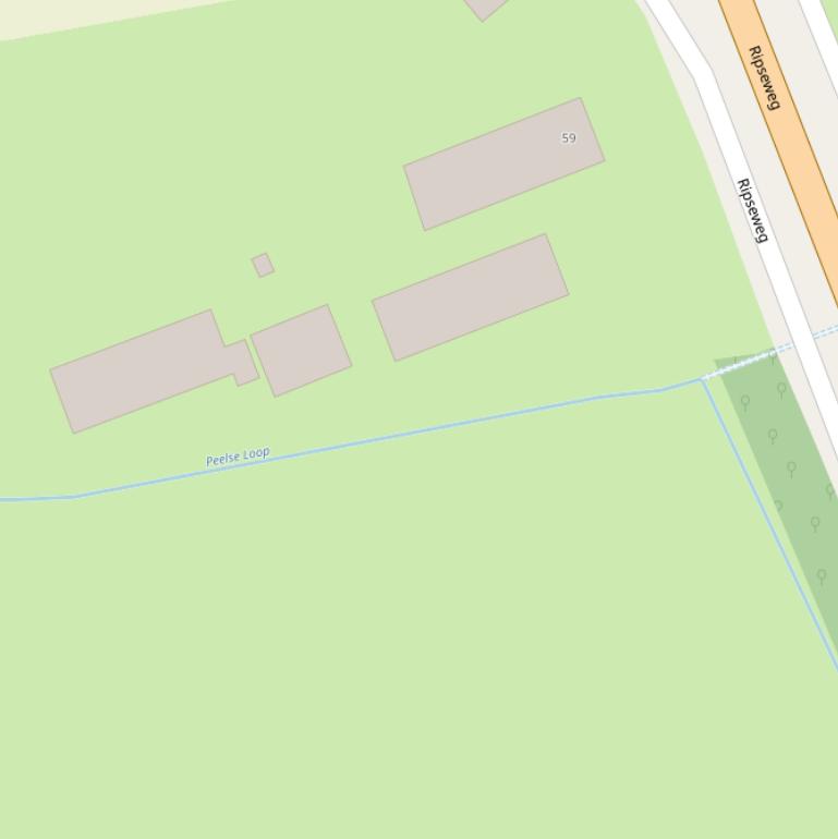 Kaart van  Sijpseloop.