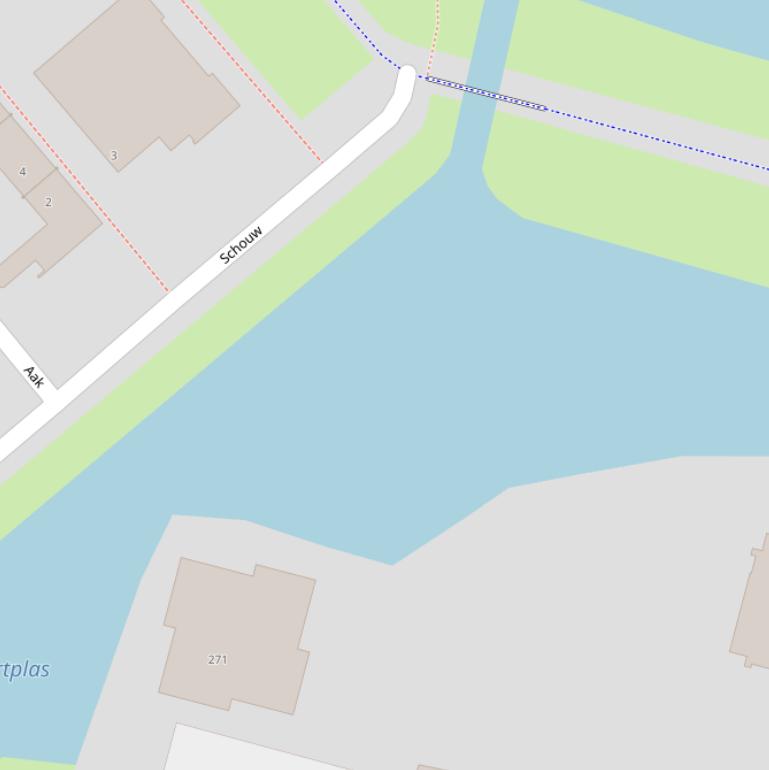 Kaart van  Spelevaartplas.