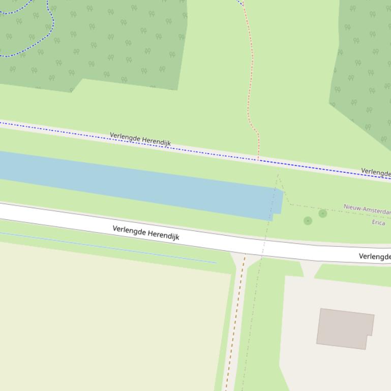 Kaart van  Veldhuizerwijk.