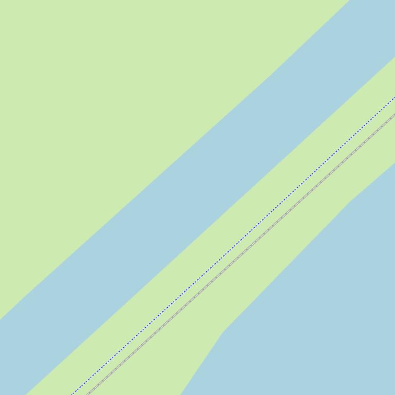 Kaart van  Wassenaarsche watering.