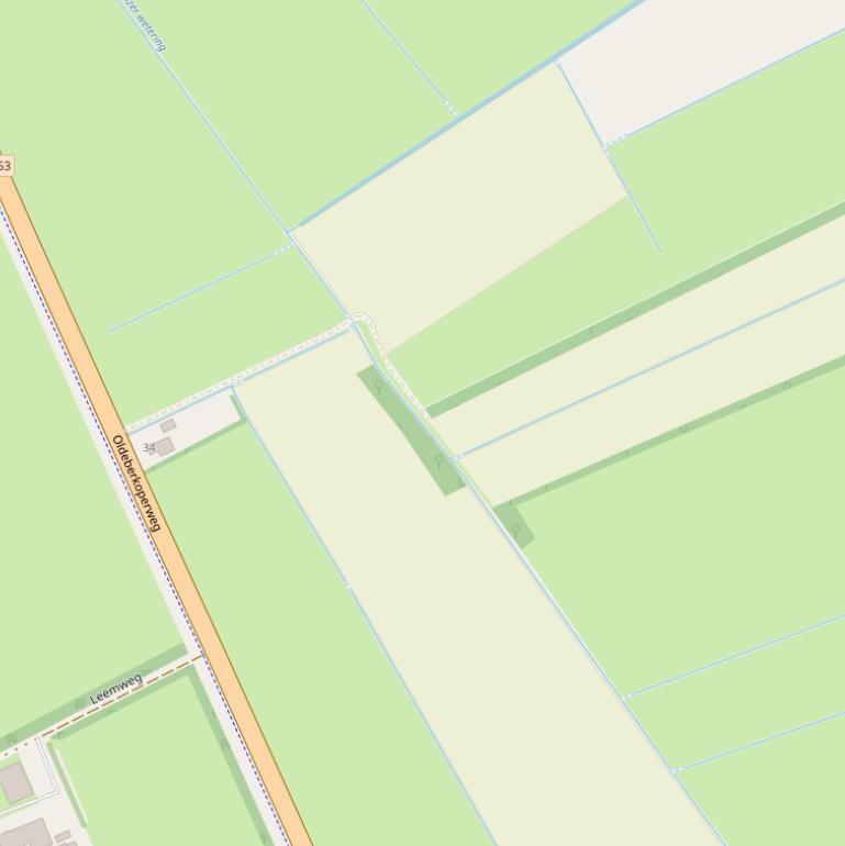 Kaart van  Wetering De.