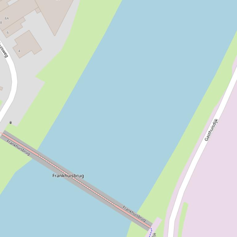 Kaart van  Zwolle-IJsselkanaal.