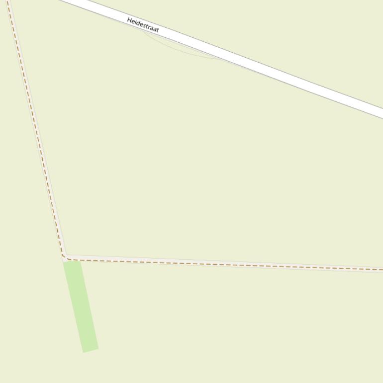 Kaart van de 2e Solbergweg.