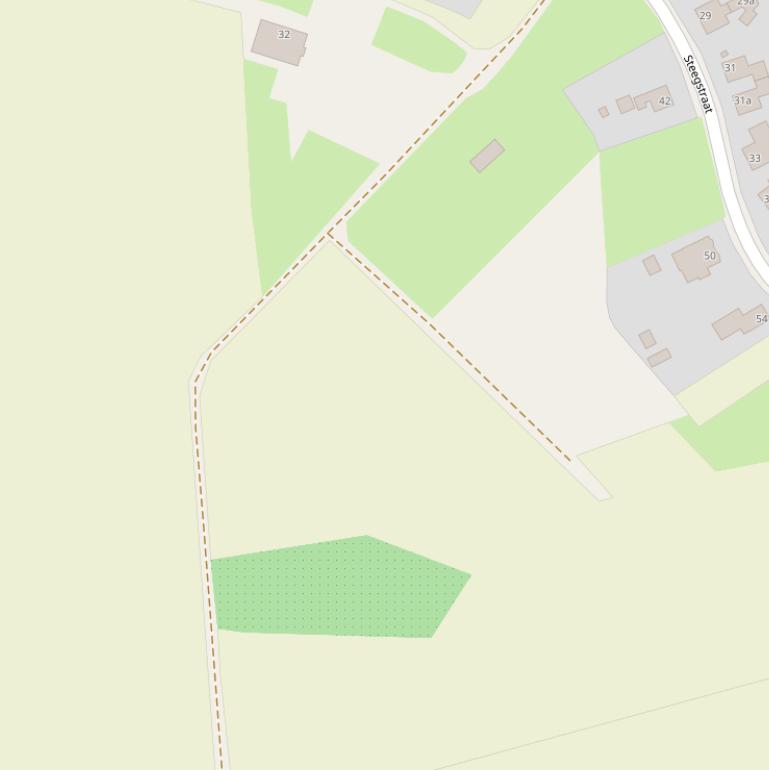 Kaart van de 2e Verbindingsweg.