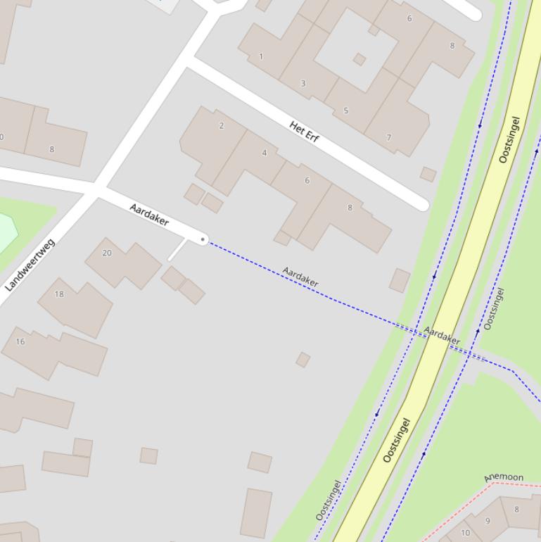 Kaart van  Aardaker.