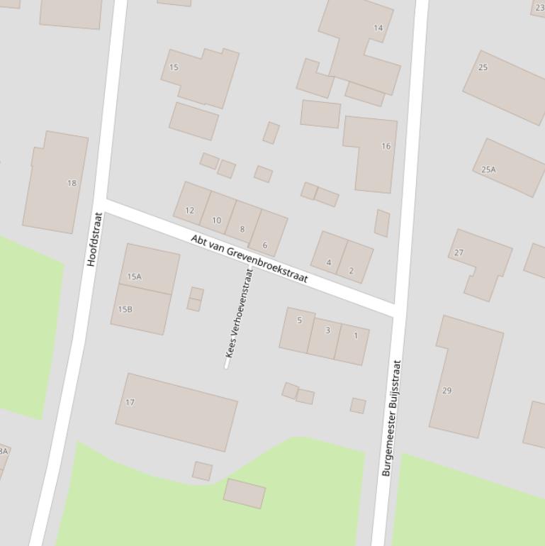 Kaart van de Abt van Grevenbroekstraat.