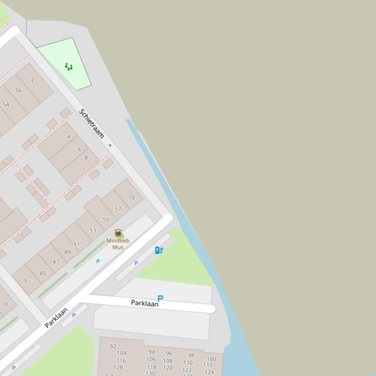 Kaart van  Achtersteven.