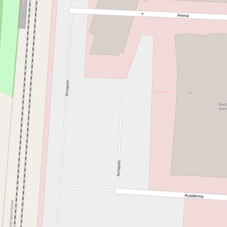Kaart van  Acropolis.