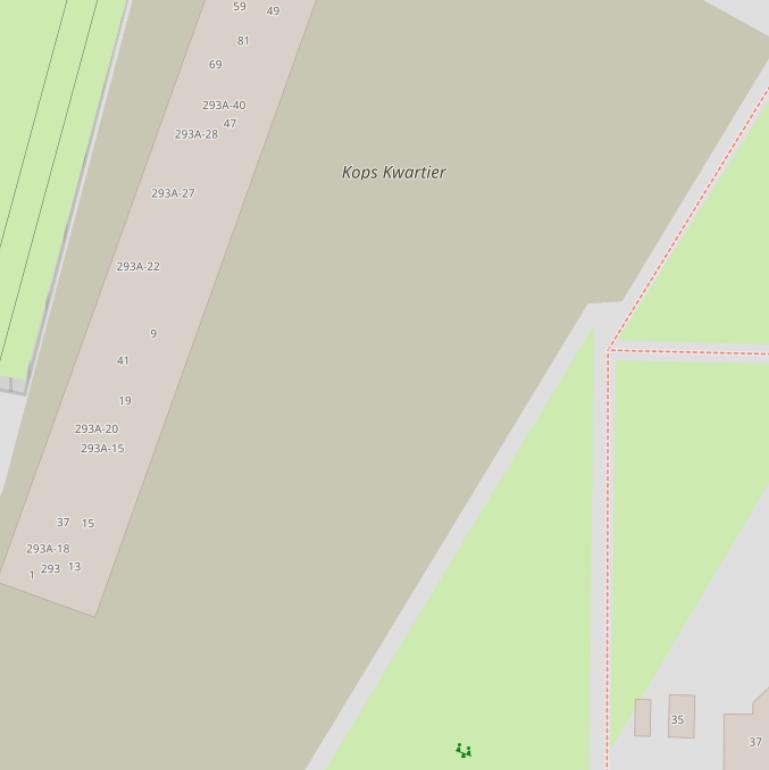 Kaart van de Agrippinastraat.