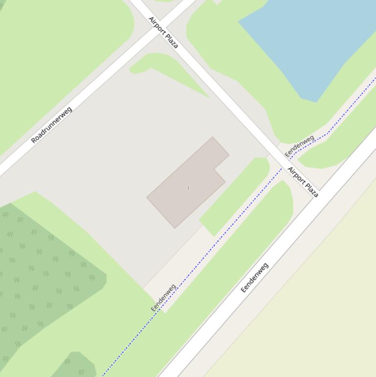 Kaart van  Airport Plaza.