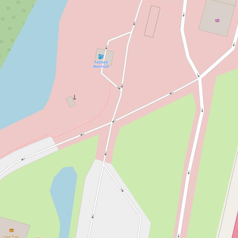 Kaart van  Akermaat.