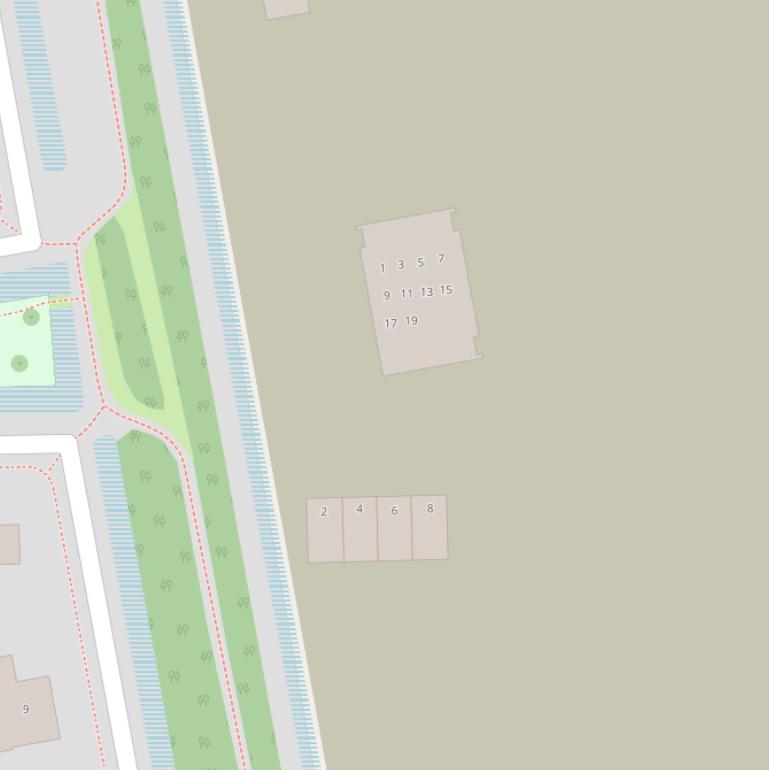 Kaart van  Akkerrand.